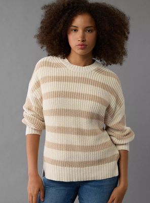 Sweater Ae Oversized Rayas