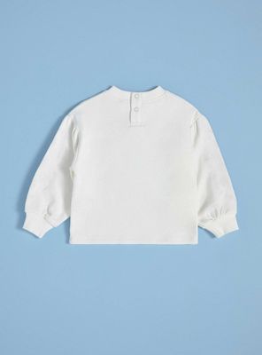 Imagen 2 del producto Polerón Bordado en las Mangas a Tono