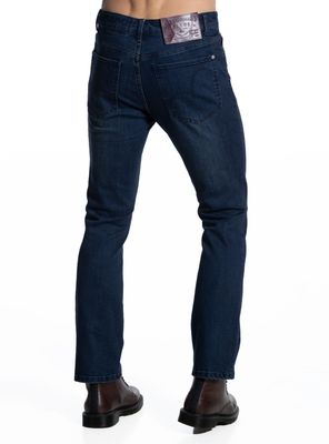 Imagen 2 del producto Jeans Straight Tiro Medio Dark