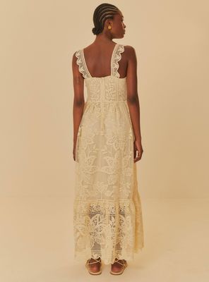 Imagen 2 del producto Vestido Largo sin Mangas Encaje