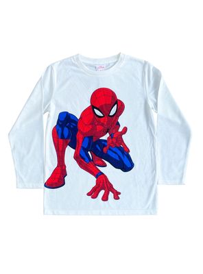 Polera Manga Larga Niño Mesa Spiderman
