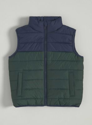 Parka Casual Sin Mangas Niño