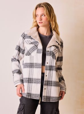 Chaqueta Diseño Cuadros Cuello Chiporro