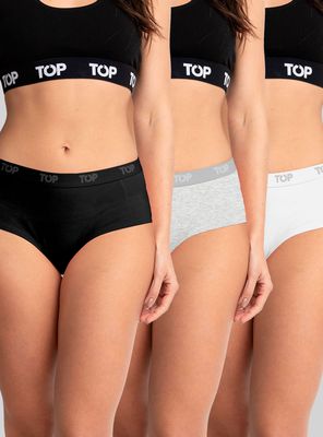 Imagen 1 del producto Pack Pantaleta Algodón Color en Brand