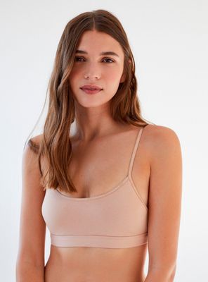 Sostén Top Liso Algodón