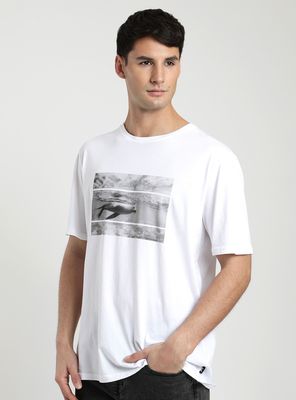 Polera Manga Corta Foto Surf