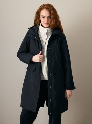 Parka Larga Resistente al agua