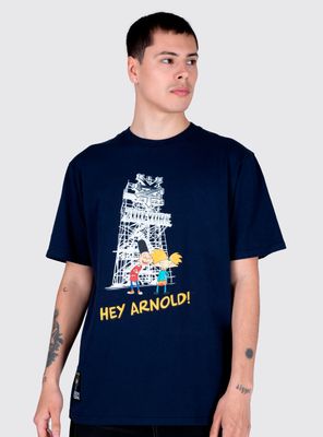 Polera Manga Corta Ar Never Sleep