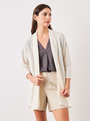 Chaleco Tejido con Lurex Clásico