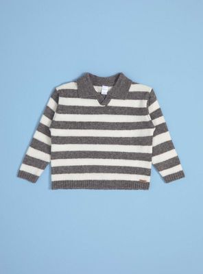 Imagen 1 del producto Chaleco con Rayas y Cuello