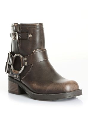 Imagen 2 del producto Botín con Hebillas y Correa Mujer