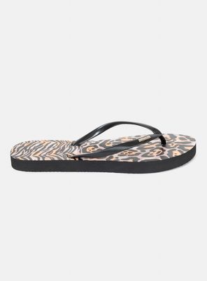 Sandalia Full Animal Print Plana 5S1139-WV Mujer