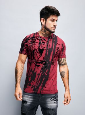 Polera Ed Hardy Full Estampada