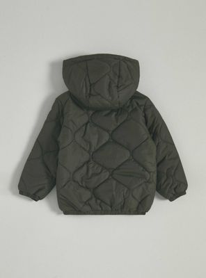 Imagen 2 del producto Parka Diseño Acolchado con Gorro