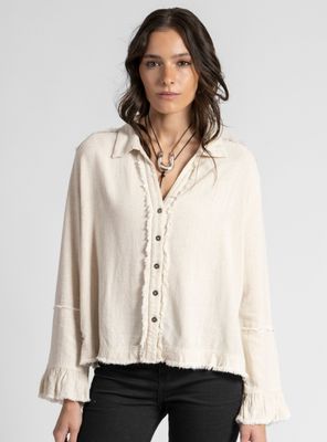 Blusa Sole Lino Arena