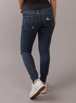 Imagen 2 del producto Jeans AE NeT Level Jegging Curvy Tiro Alto con Rasgados
