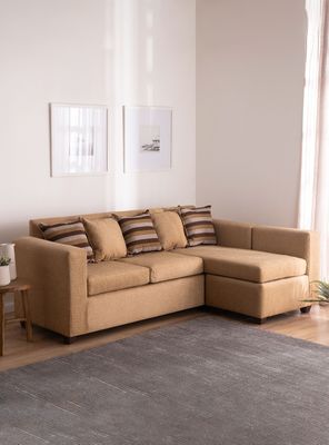 Seccional Jazmin 3.1 Chenille Tabaco