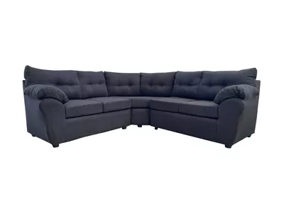 Imagen 2 del producto Sofá Seccional Alerce Lino negro 