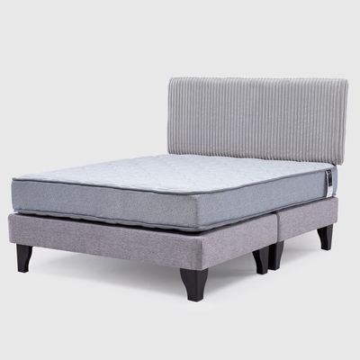 Imagen 2 del producto Cama Feel + Respado Rest 2 Plaza - Gris