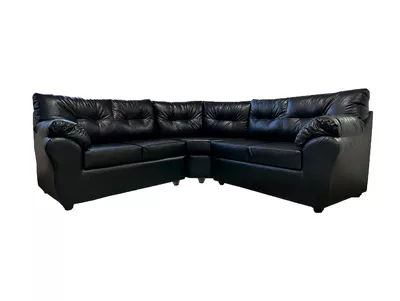 Sofá Seccional Alerce Pu Negro