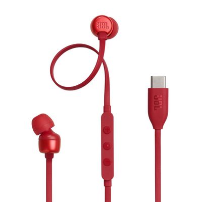 Imagen 1 del producto Audífonos JBL Tune 310C con Cable tipo C Red