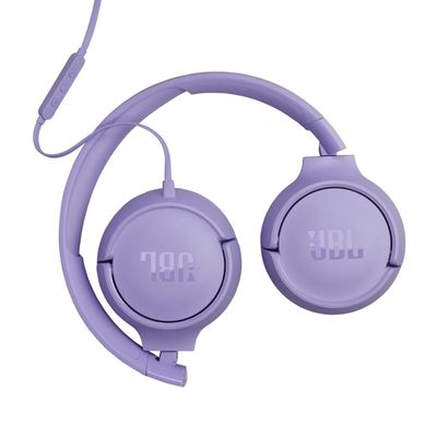 Imagen 2 del producto Audífonos JBL Tune 520 con Cable Tipo C Purple