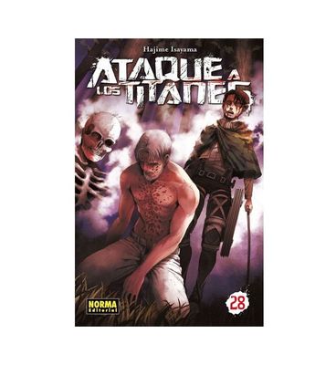 Manga Ataque De Los Titanes Tomo 28 - Norma
