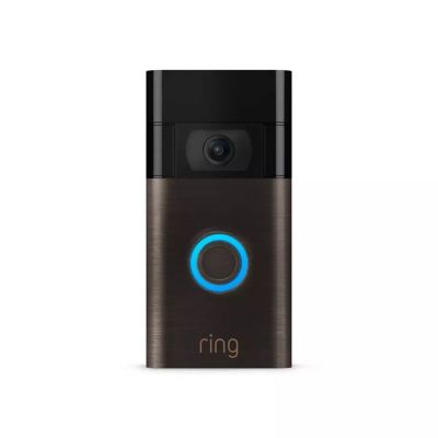 Timbre Ring Negro Battery Doorbell