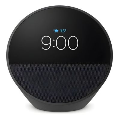 Amazon Echo Spot (2024) Negro – Parlante Inteligente con Alexa