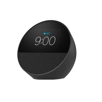Imagen 2 del producto Amazon Echo Spot (2024) Negro – Parlante Inteligente con Alexa