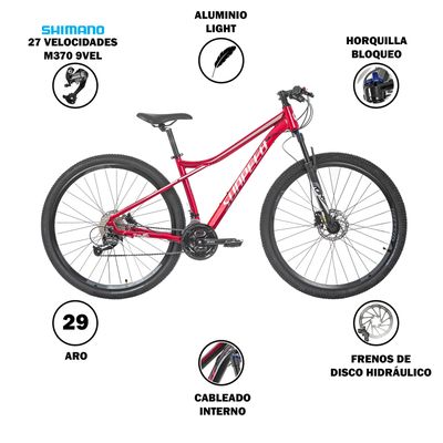 Imagen 2 del producto Sunpeed One Aro 29 Roja