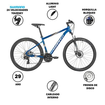 Imagen 2 del producto Bicicleta Sunpeed Zero Aro 29 Azul