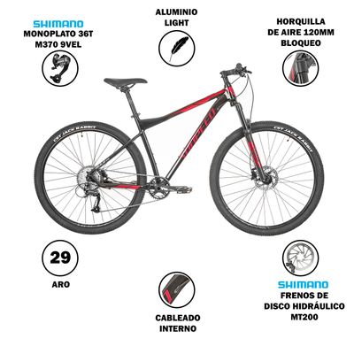 Imagen 2 del producto Bicicleta Sunpeed Rule Aro 29 Negra