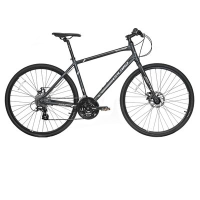 Bicicleta Upland Hibrida L380 Disco Negra