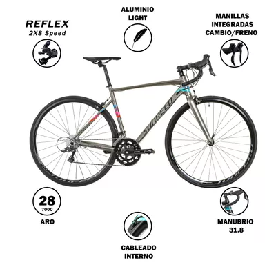 Imagen 2 del producto Bicicleta Sunpeed Triton Ruta Gris