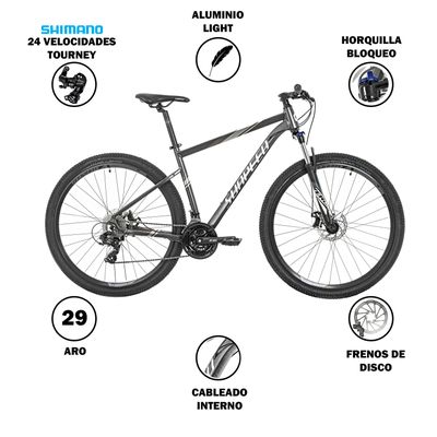 Imagen 2 del producto Bicicleta Sunpeed Zero Aro 29 grafito