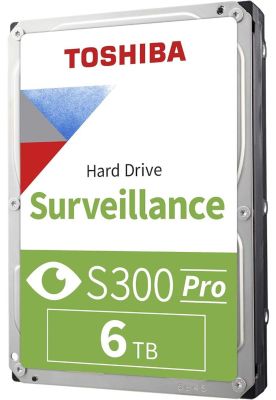 TOSHIBA HARD DRIVE S300 6 TB – HDWTA60UZSVAR