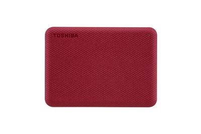 Disco Duro Externo Toshiba 4tb Canvio Advance Rojo