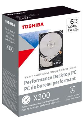 Toshiba X300 6TB Performance & Gaming – HDWR760XZSTA