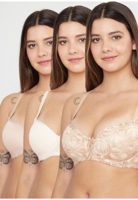 Imagen 1 del producto Pack 3X Sosten Soft Microfibra P350024-CAF3 Kayser