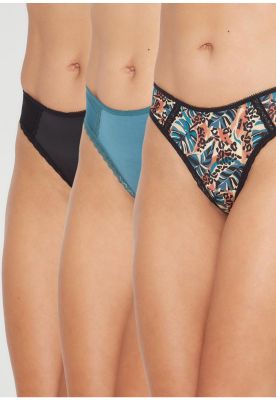 Pack 3X  Colaless Microfibra P312.0016-NEG3 Kayser