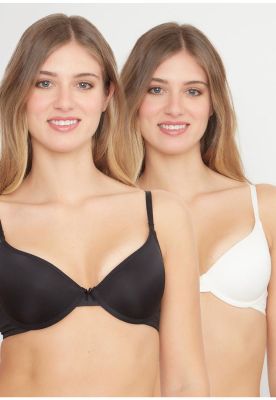 Imagen 1 del producto Pack 2X Sosten Push Up Microfibra P250.022-NEG2 Kayser