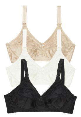 Pack 3x sosten microfibra P350513-SUR Kayser