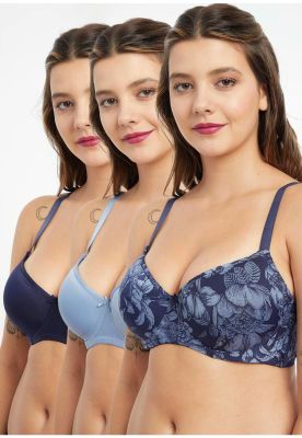 Imagen 1 del producto PACK 3X Sosten Soft Microfibra P350024-AZU5 Kayser