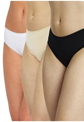 Pack 3x calzon algodon P314.07- NEG Kayser
