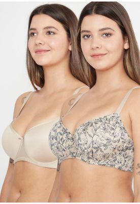 Imagen 1 del producto Pack 2X Sosten Soft P250024W-BEI2 Kayser