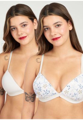 Imagen 1 del producto PACK 2X  Sosten  Push Up Microfibra P250.023-MAR1 Kayser