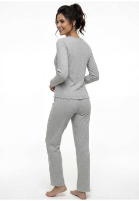 Imagen 2 del producto Pijama de mujer Viscosa 60.1608M-GRI