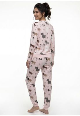 Imagen 2 del producto Pijama de mujer Algodón 60.1602M-ROS