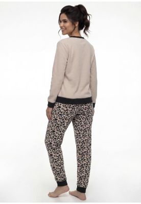 Imagen 2 del producto Pijama de mujer Polar 60.1614M-BEI